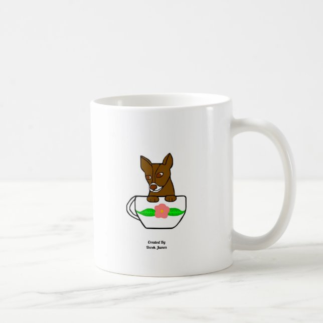 Teacup Chihuahua Tasse (Rechts)