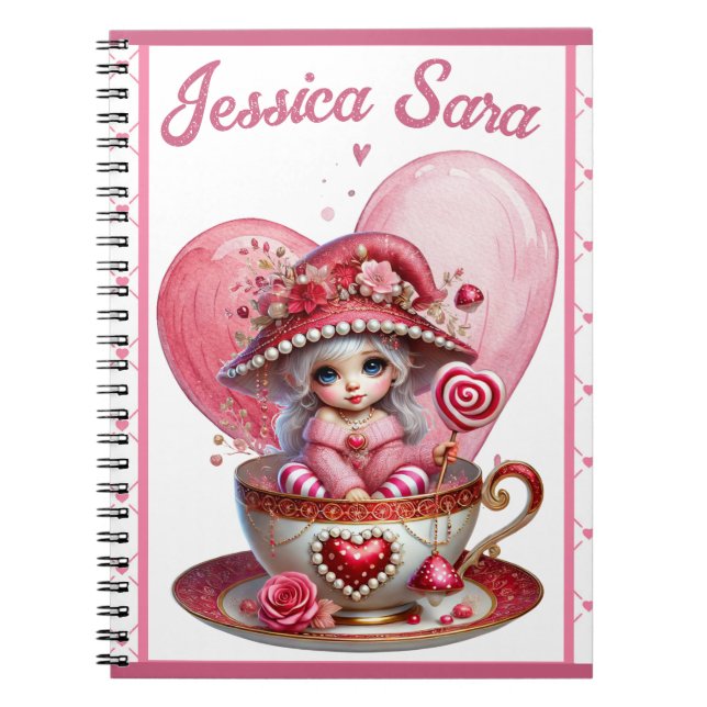 Teacup Cuties  Notizblock (Vorderseite)