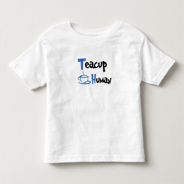 Teacup Human Boy Kleinkind T-shirt (Vorderseite)