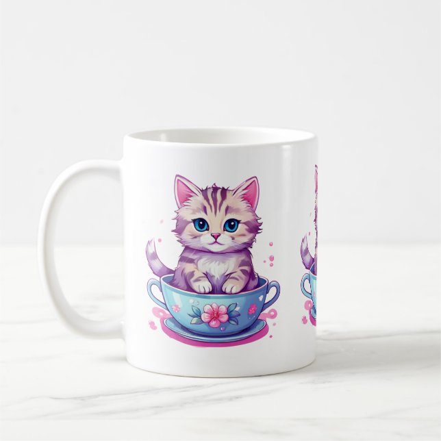 TEACUP KITTEN TASSE (Links)