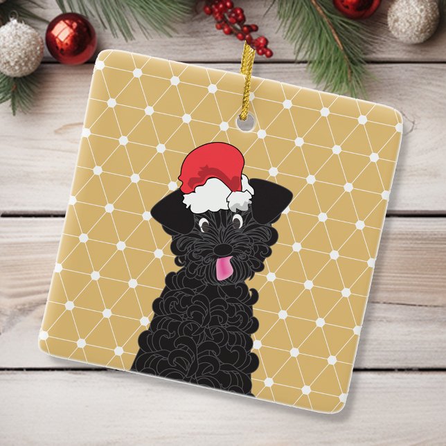 Teacup Poodle Weihnachtsmann Ornament (Von Creator hochgeladen)