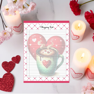 Teacup-Süssen _ Einkaufsliste Notizblock