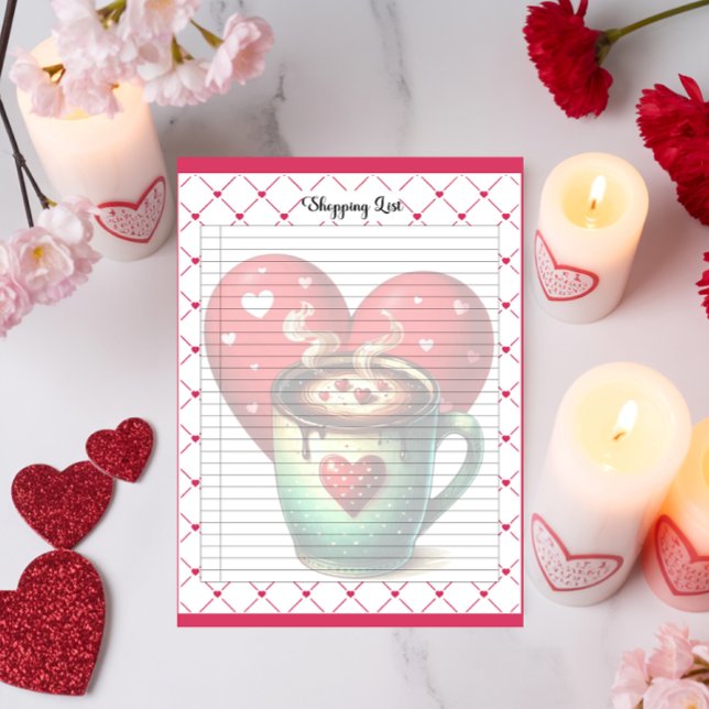 Teacup-Süssen _ Einkaufsliste Notizblock (Von Creator hochgeladen)