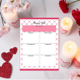 Teacup-Süssen _ Pflegefähigkeiten Notizblock