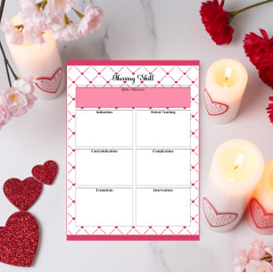 Teacup-Süssen _ Pflegefähigkeiten Notizblock