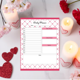 Teacup-Süssen _ Tagesplaner Notizblock