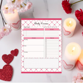 Teacup-Süssen _ Tägliche Übersicht Notizblock