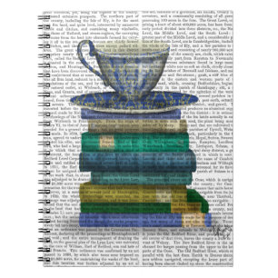 Teacup und Bücher