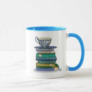 Teacup und Bücher Tasse
