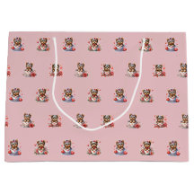 Teacup Yorkie Valentine's Day - Rosa