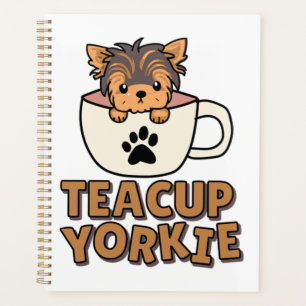 Teacup Yorkie Welpe Planer