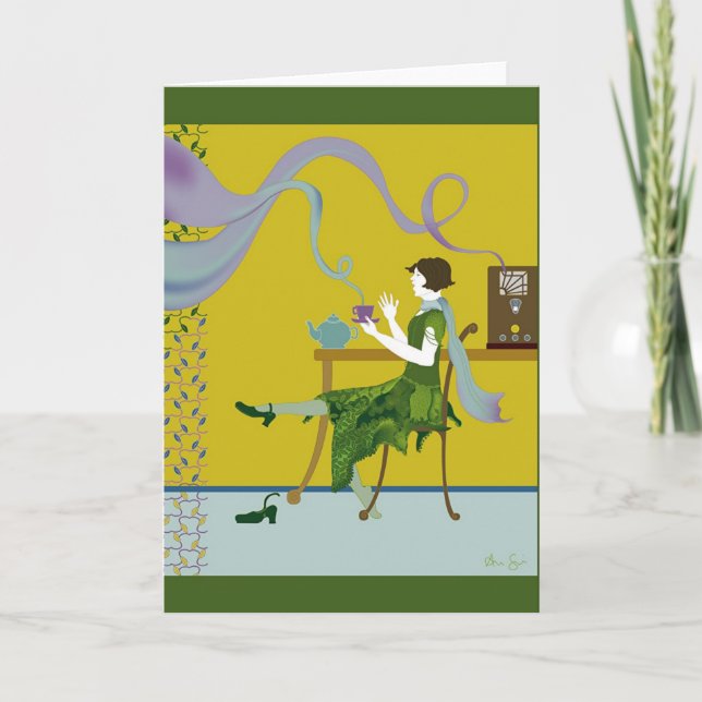 'TEADANCE 1927' KARTE (Vorderseite)