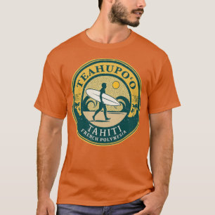 Teahupoo Tahiti Französisch Polynesien T-Shirt