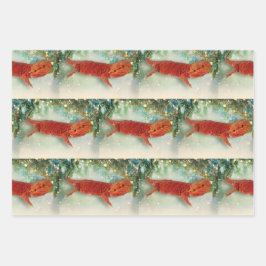 Teak the Bearded Dragon - Packpapier Sheets Geschenkpapier Set