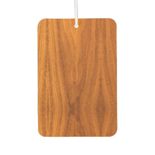 Teak Veneer Wood Grain Style Autolufterfrischer
