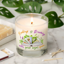 Teakwood Candle beim Lesen - Jar Candle buchen