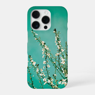 Teal Aqua Fine Art Floral Botanisches iPhone-Case iPhone 16 Pro Hülle