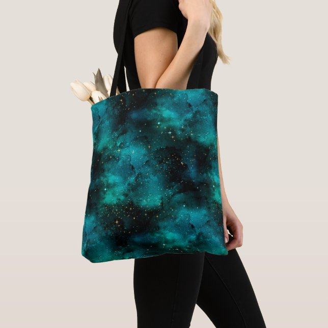 Teal Galaxy Series Design 1 (Von Nahem)