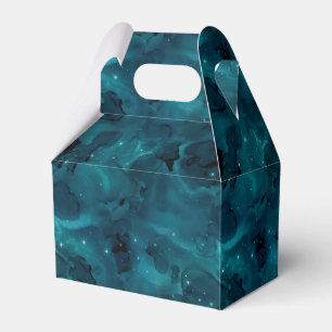 Teal Galaxy Series Design 5    Geschenkschachtel
