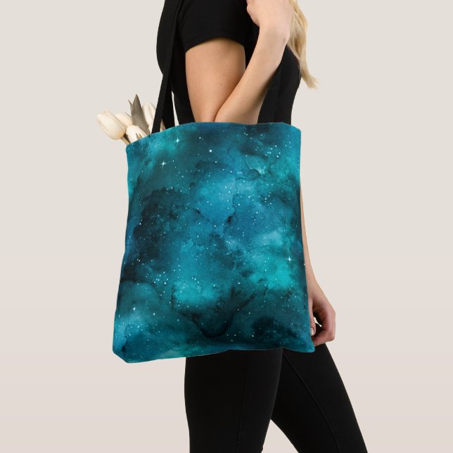 Teal Galaxy Series Design 7 (Von Nahem)
