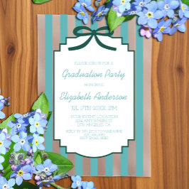 Teal Green Graduation