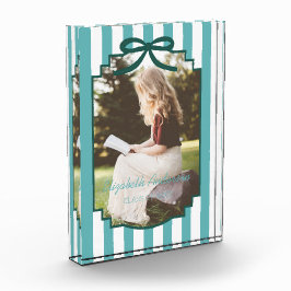 Teal Green Graduation Fotoblock