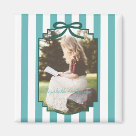 Teal Green Graduation Magnet