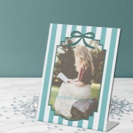 Teal Green Graduation Sockelschild