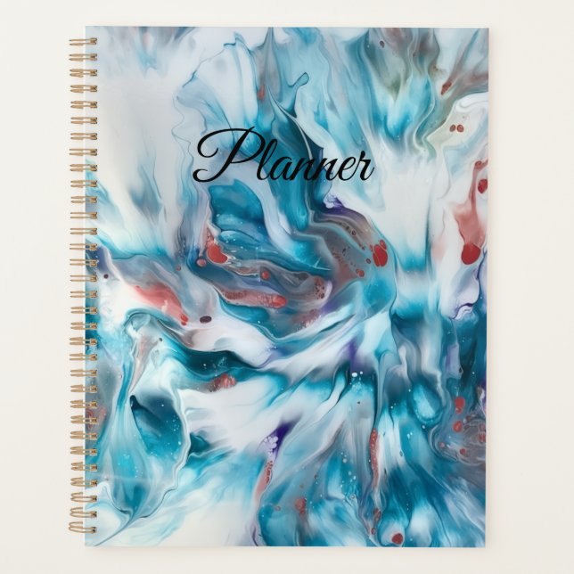 Teal-Magie Planer (Vorderseite)