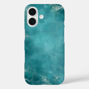 Teal Ozean iPhone 16 Hülle