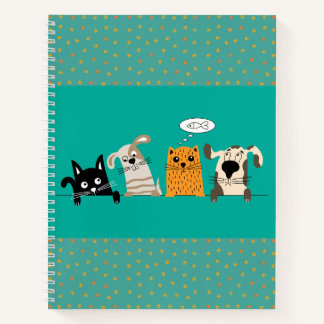 Teal Pet Daydream Notizbuch