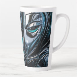 Teal & Silber-Profil Milchtasse