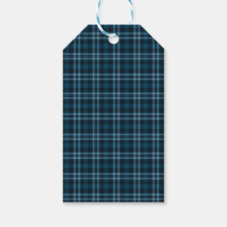 Teal Tartan | Geschenktasche Geschenkanhänger