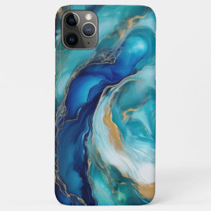 Teal-Tiefen: Abstrakter Ozean in Blau und Grün Case-Mate iPhone Hülle