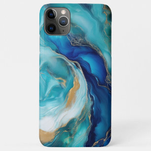 Teal-Tiefen: Abstrakter Ozean in Blau und Grün Case-Mate iPhone Hülle