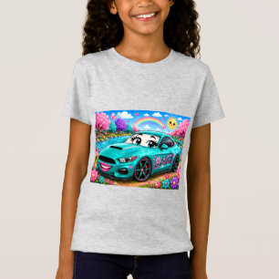 Teal Traumrennwagen T-Shirt