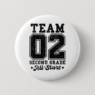 Team 2. Klasse All-Stars Zurück zur Schule Sport J Button