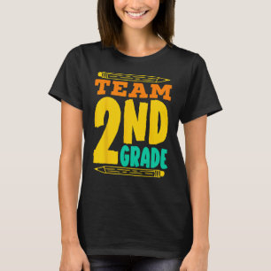 Team 2. Klasse Stift zurück zum Schullehrer Studen T-Shirt