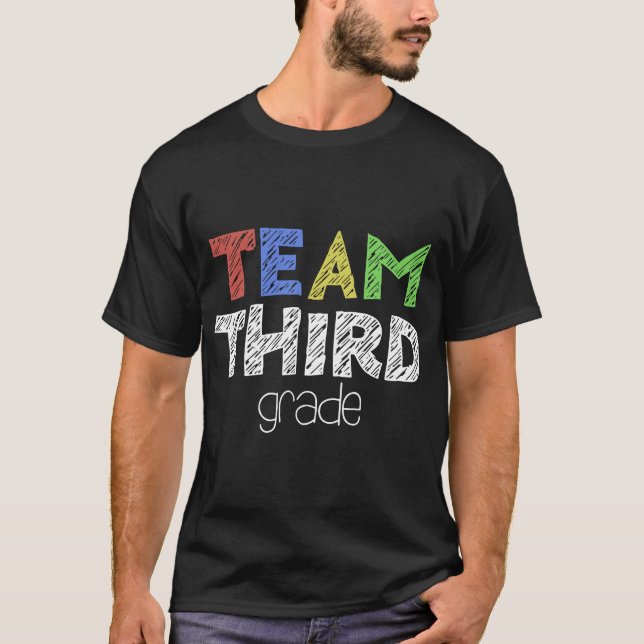 team 3. Grad des dritten Grades zurück zu T-Shirt (Vorderseite)
