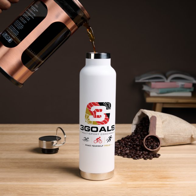 Team 3G Trinkflasche (Kaffee (gedreht))