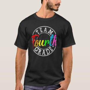 Team 4. Klasse Willkommen zurück in die vierte Kla T-Shirt