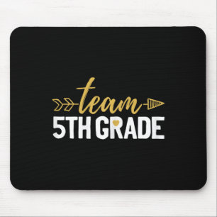 Team 5. Klasse Hallo Fünfte Klasse Crew Squad Lehr Mousepad