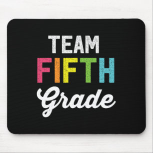 Team 5. Klasse Lehrer Byck To School Top Mousepad