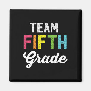 Team 5. Klasse Lehrer Byck Zur Schule Top Magnet