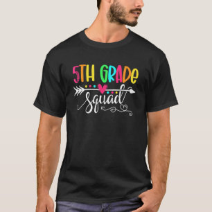 Team 5. Klasse Schulleiter Lehrer zurück nach Scho T-Shirt