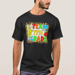 Team 7. Klasse Lehrer Student zweite Klasse Zurück T-Shirt