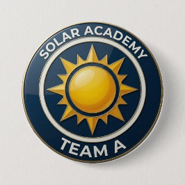 Team A – SOLAR ACADEMY Bold Text Design for Leader Button