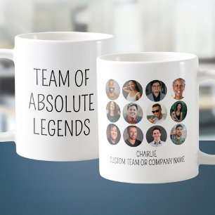 Team absoluter Legenden 12 Foto Kaffeetasse