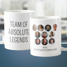 Team absoluter Legends 10 Foto Coworker Office