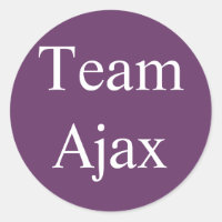 Team Ajax Aufkleber